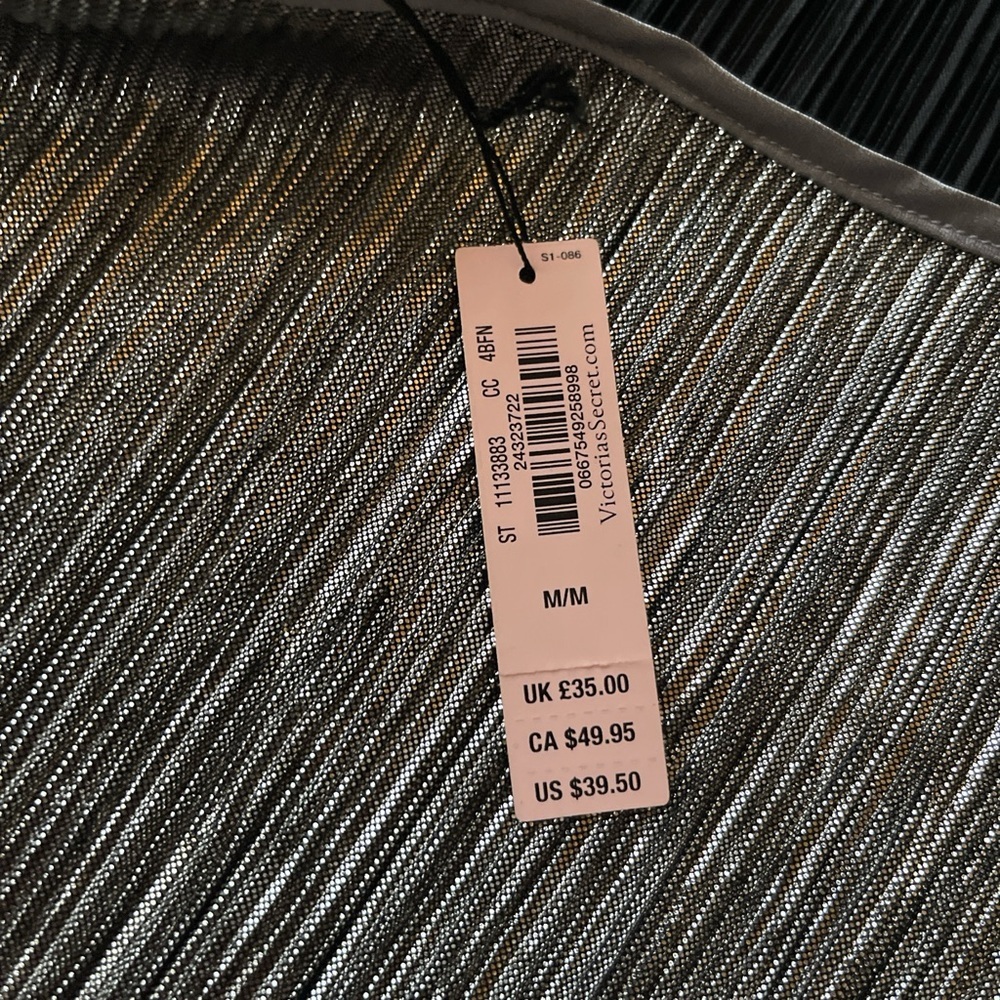 Victoria's Secret Metallic Silver Camisole - Picture 6 of 7